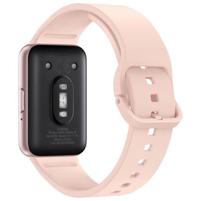 Samsung SM-R390NIDAEUB Galaxy Fit3 Smartband 1.6'' AMOLED IP68 5ATM 13 giorni autonomia 100+ sport colore Rosa Dorato