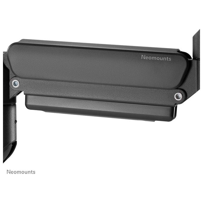 Neomounts DS75-450BL2 Braccio per Monitor 2 Schermi 17-32'' Regolabile Altezza Profondita' Rotazione 360° con Molla a Gas e Blocco 180° colore Nero