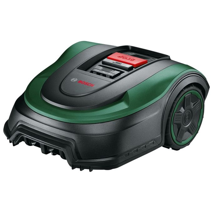 Bosch 06008B0302 Indego S+ 500 Robot rasaerba fino a 500 m² batteria 18 V autonomia 60 min motore brushless colore Verde e Nero