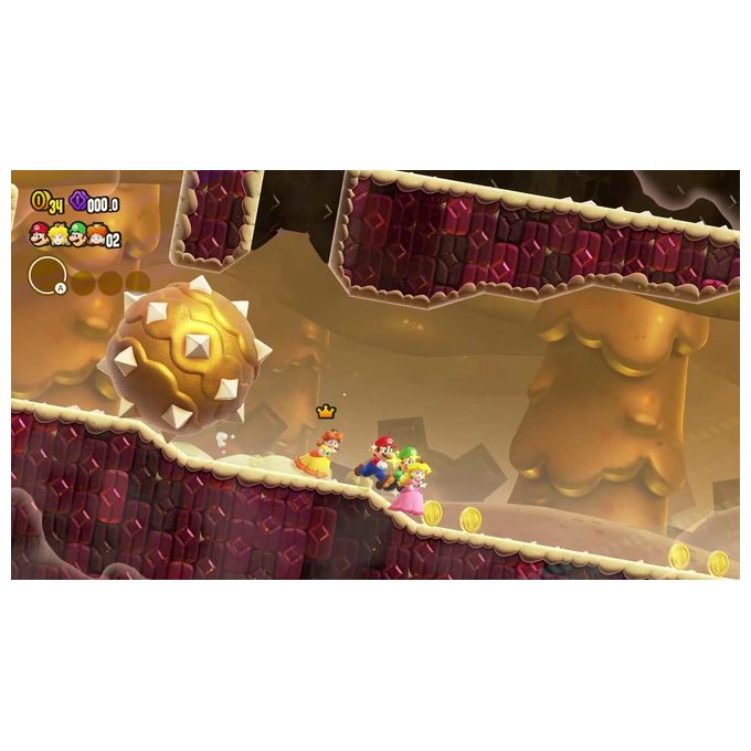 Nintendo 10011783 Super Mario Bros. Wonder Gioco per Nintendo Switch lingue italiano fino a 4 giocatori modalita' multiplayer online e offline colore Standard