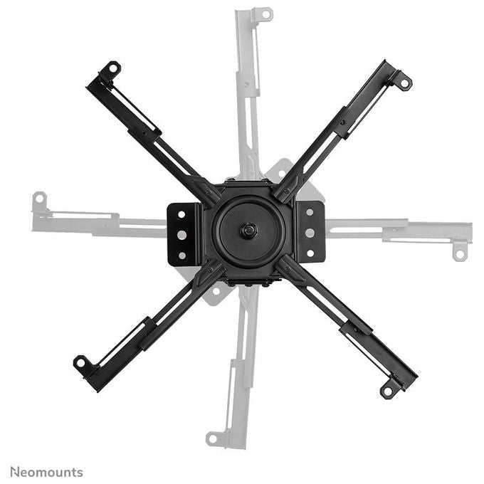 Neomounts CL25-540BL1 Supporto a soffitto per proiettore regolabile in altezza 60,5-90,5 cm capacita' 35 Kg rotazione 360° inclinazione ±20° colore Nero