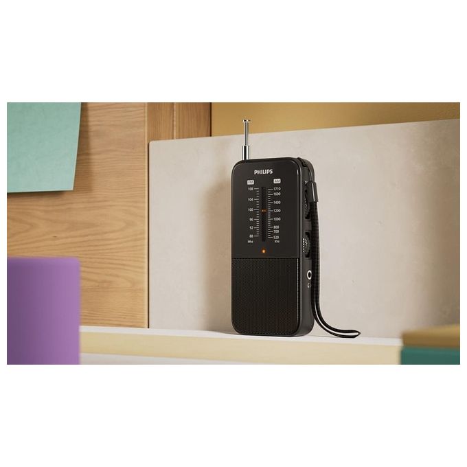 Philips TAR1509-00 Radio FM-AM portatile Black