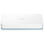 D-Link, Switch di Rete, Non Gestito, 8 porte Gigabit Ethernet, DGS-1008D-E, Bianco