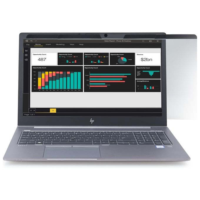 StarTech.com PRIVSCNLT15 Filtro Privacy per Notebook 15.6'' Magnetico Rimovibile con Riduzione Luce Blu e Finitura Opaca-Lucida colore Nero