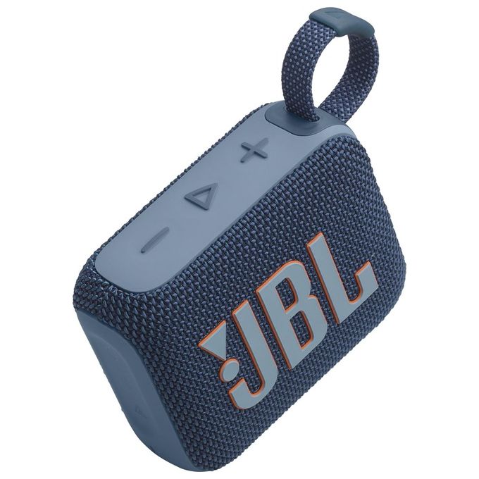 JBL JBLGO4BLU Go 4 Altoparlante Bluetooth Portatile 4.2 W IP67 Waterproof Bluetooth 5.3 Autonomia 7 h colore Blu