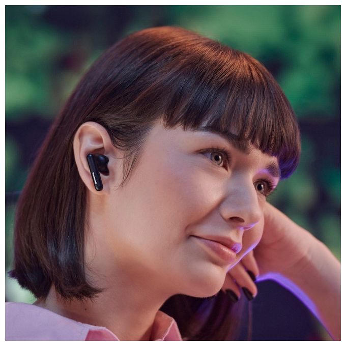 Panasonic RZ-B110WDE-K Auricolari TWS In-ear Bluetooth 5.3 con Microfono IPX4 Autonomia 26h USB-C colore Nero