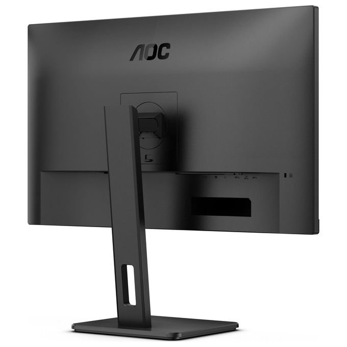 AOC Q27E3UMF Essential-line Monitor LED QHD 27'' 2560x1440 Pixel 75Hz VA Flicker Free Low Blue Light Regolazione Altezza Rotazione Girevole Altoparlanti Integrati Hub USB colore Nero