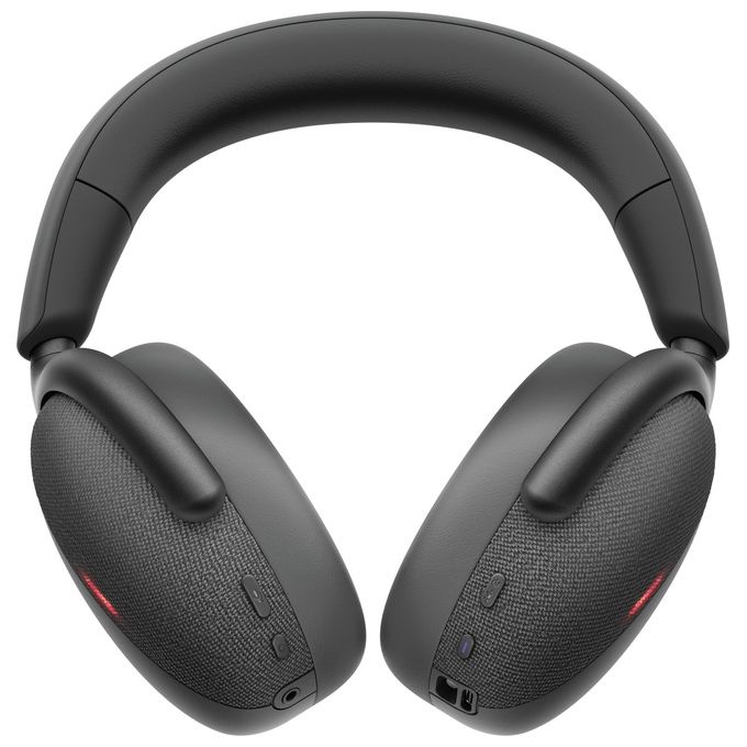DELL WL7024 Cuffie senza fili con ANC Pro Premium Auricolare Bluetooth 5.3 30 m 7 microfoni 80 h batteria colore Nero