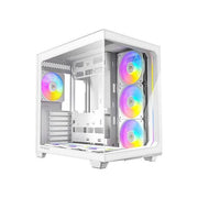 Antec C5 Case PC Midi Tower ATX 7 Ventole ARGB PWM 120mm Vetro Temperato USB-C 3.2 Gen 2 colore Bianco