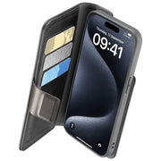 Cellular Line Cover Book Agenda per iPhone 15 Pro Max Nero