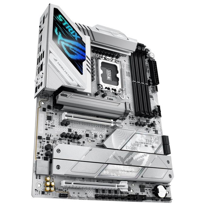 ASUS 90MB1I90-M0EAY0 ROG STRIX Z890-A GAMING WIFI Scheda madre ATX Intel Z890 LGA 1851 DDR5-SDRAM fino a 8600 MHz Wi-Fi 7 Bluetooth 5.4 colore Bianco