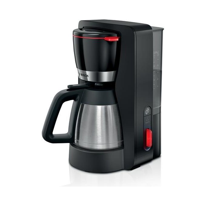 Bosch TKA6M273 MyMoment Macchina da caffe' Termica Capacita' 1,1 L 8-12 Tazze 1000 W Sistema Aroma+ Serbatoio Rimovibile colore Nero