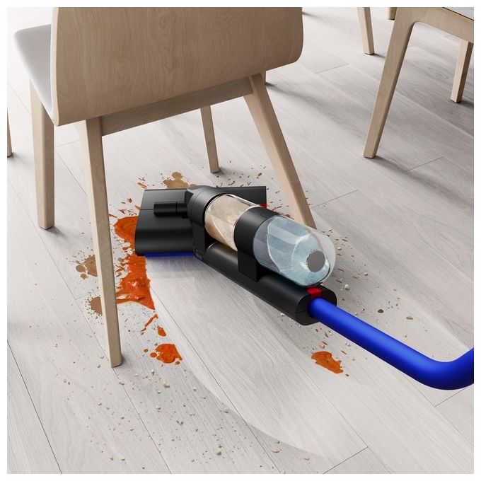 Dyson WR01 Wash G1 Aspirapolvere Lavapavimenti a Batteria Senza Sacco 1 L autonomia 35 min display LCD colore Nero Blu