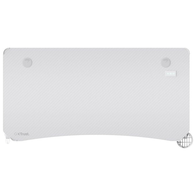 Trust GXT 709W LUMINUS Scrivania Gaming Bianco
