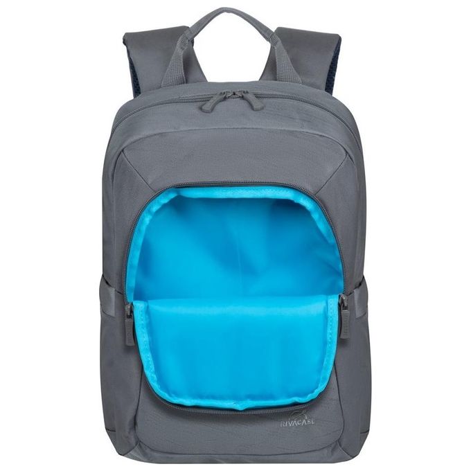 RivaCase 7523 GREY Alpendorf Zaino per laptop 13.3-14 pollici in materiale ecologico RPET colore Grigio
