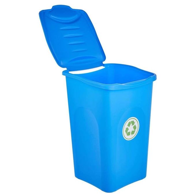 Stefanplast Pattumiera Be-green blu 50 litri