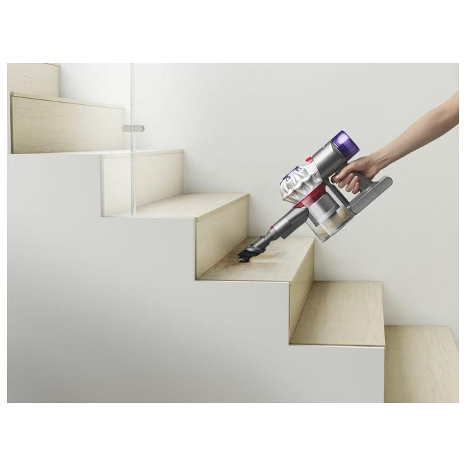 Dyson v8 advanced aspirapolvere senza filo 2in1 nichel argento 425w 40min autonomia