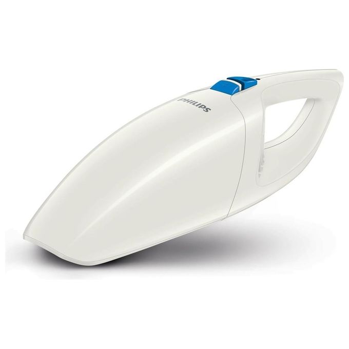 Philips FC6150-01 MiniVac Aspirabriciole Senza Sacco Pulizia a Secco Autonomia 10 min Capacita' 0,5 Litri 3,6 V Bianco