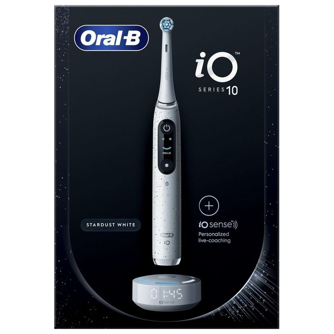 Oral-B 4210201435624 iO 10 Spazzolino elettrico Ricaricabile Tecnologia Magnetica 7 modalita' Timer 2 min autonomia 2 settimane colore Bianco