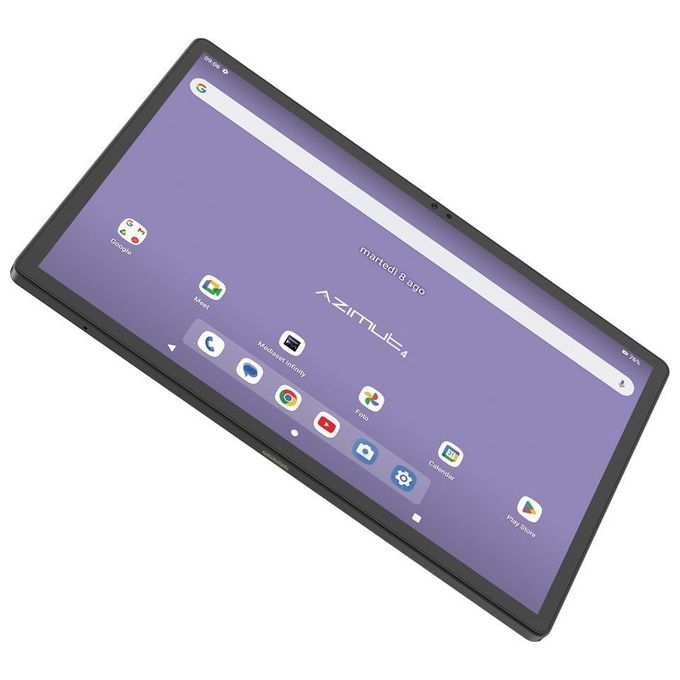 Mediacom M-SP1AZ44 SmartPad Azimut 4 Tablet Android 10.5'' 4GB RAM 64GB 4G LTE Wi-Fi Octa Core Cam 13MP Batteria 6000 mAh colore Grigio