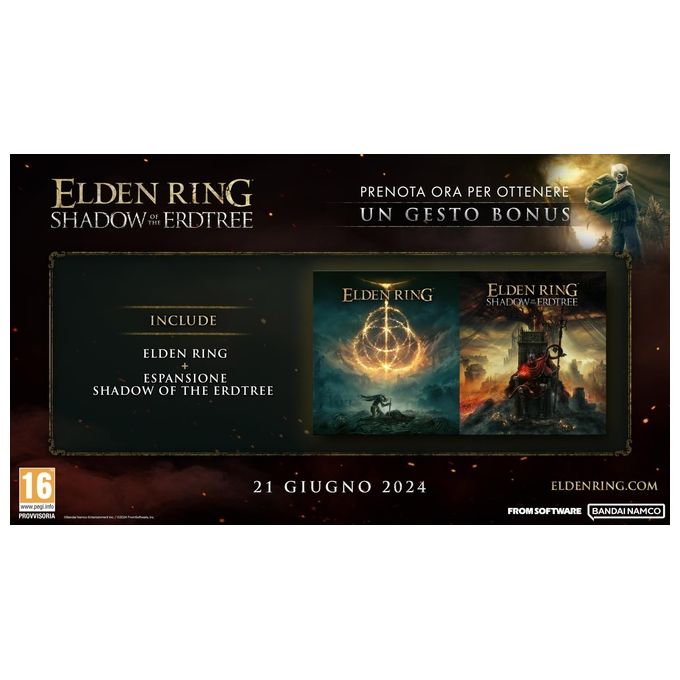 Bandai Namco Entertainment, Elden Ring Shadow of the Erdtree, Standard, PlayStation 5