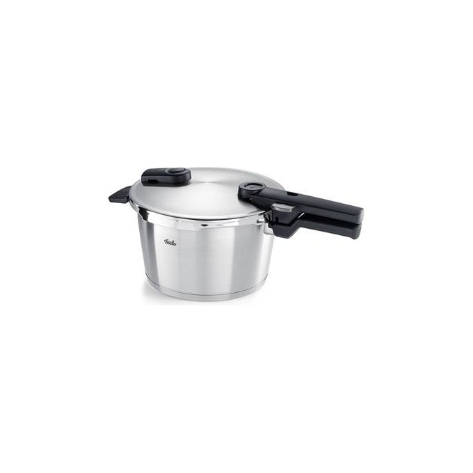 Fissler 602-410-04-000-0 Vitaquick Premium Pentola a Pressione 4,5 L Acciaio Inox Induzione 22 cm colore Acciaio inox