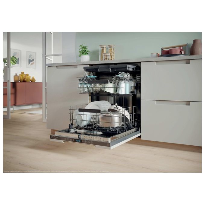 Candy CI6E7F1A RapidÓ Lavastoviglie da Incasso 16 coperti Classe E 47 dB Wi-Fi Inverter (82x60x56 cm) colore Nero
