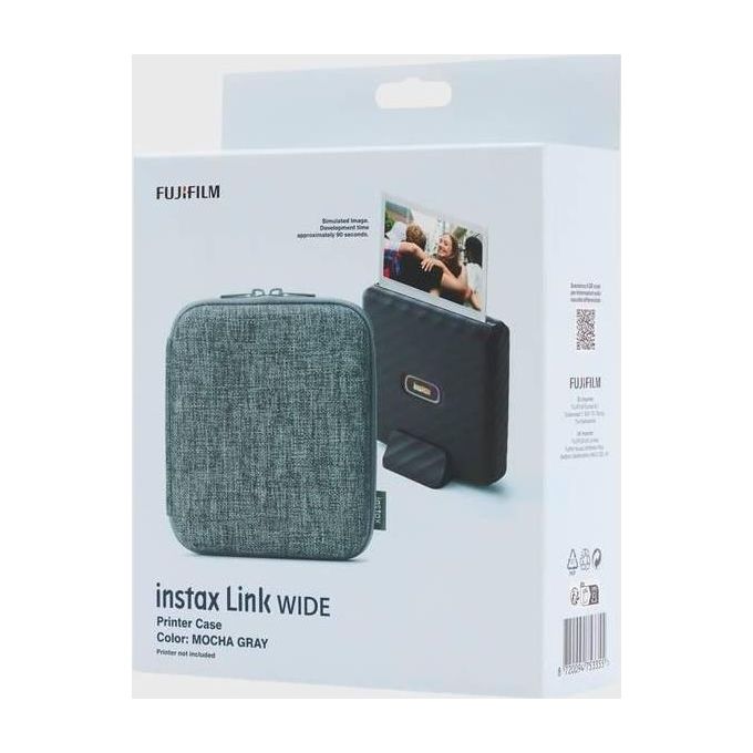 Fujifilm Instax Link Wide Printer Case Mocha Grey