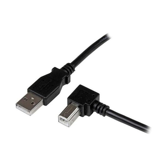 StarTech Cavo USB 2.0 A a B con angolare destro da 3 m - M-M