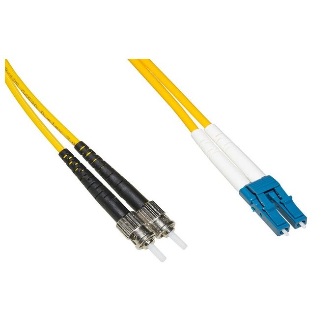 Link cavo fibra ottica lc a st singlemode duplex upc mt.3