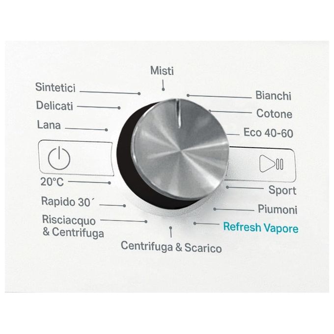 Whirlpool FFB9479BVIT 6° Senso Lavatrice Carica Frontale 9 Kg 1400 rpm Classe A FreshCare+ Vapore (85x59.5x63 cm) colore Bianco