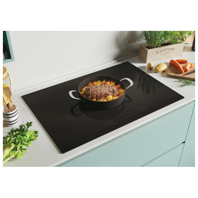 Candy CIFS954MCTT Comfort Piano cottura a induzione 90 cm 5 zone Doppia Zona Twin Multislider Boost colore Nero