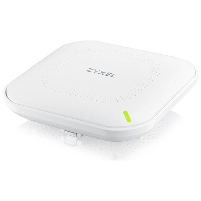 Zyxel NWA90AXPRO-EU0102F NWA90AX PRO Access Point Wi-Fi 6 Velocita' fino a 2400 Mbit-s Supporto Power over Ethernet (PoE) Installazione a Soffitto colore Bianco