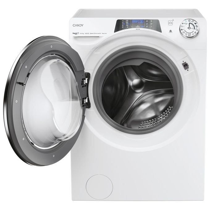 Candy RPW41496BWMBC-S RapidÓ Pro Lavasciuga Frontale 14-9 Kg 1400 rpm Classe A Inverter Vapore Wi-Fi (85x60x67 cm) colore Bianco