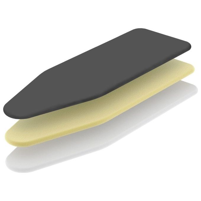 Colombo COP250 Perlata Foderina per Asse da Stiro 3 Strati 100% Cotone Taglia L 130x50 cm colore Azzurro