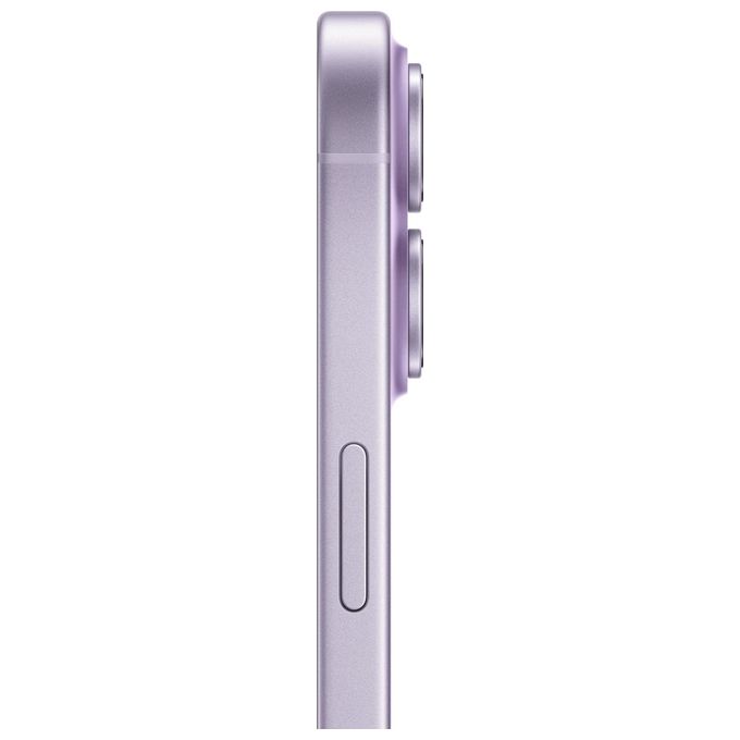 Apple MG6M4QL-A iPhone 17 Smartphone 256GB Display 6.3'' OLED ProMotion 120Hz Chip A19 5G Wi-Fi 7 iOS 26 colore Lavanda