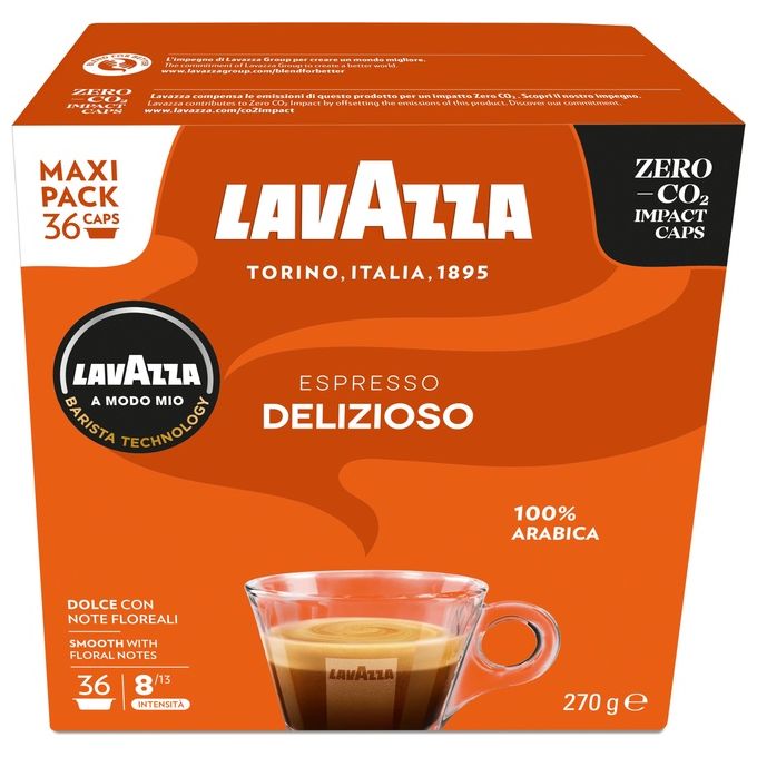 Lavazza A Modo Mio Capsule Caffe' Deliziosamente 36 Pezzi