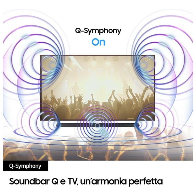 Samsung HW-S800D Serie S Soundbar 3.1.2 Canali Dolby Atmos Wireless 10 Speaker Subwoofer Wireless Q-Symphony Alexa colore Nero