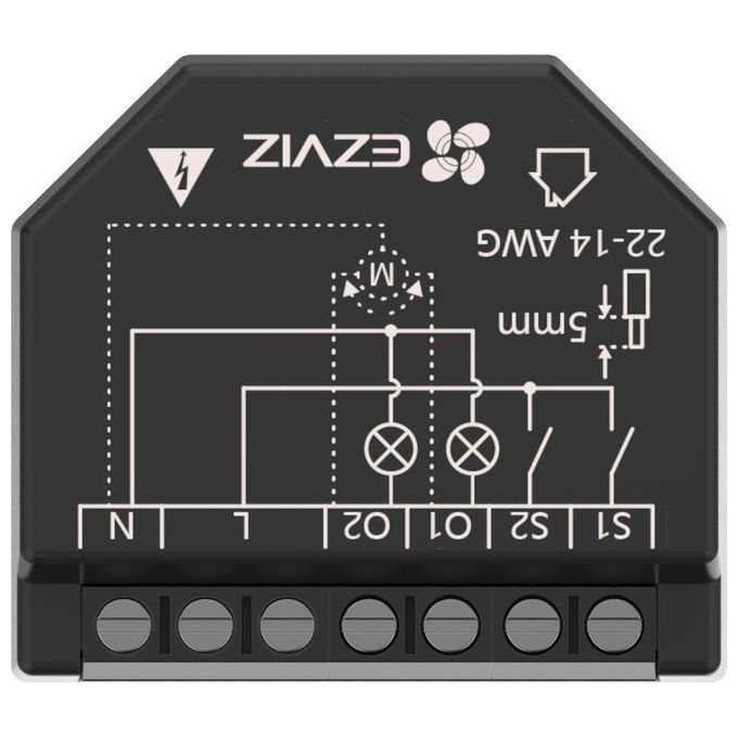 Ezviz T36WM Relee Smart 2 Canali con Energy Monitoring