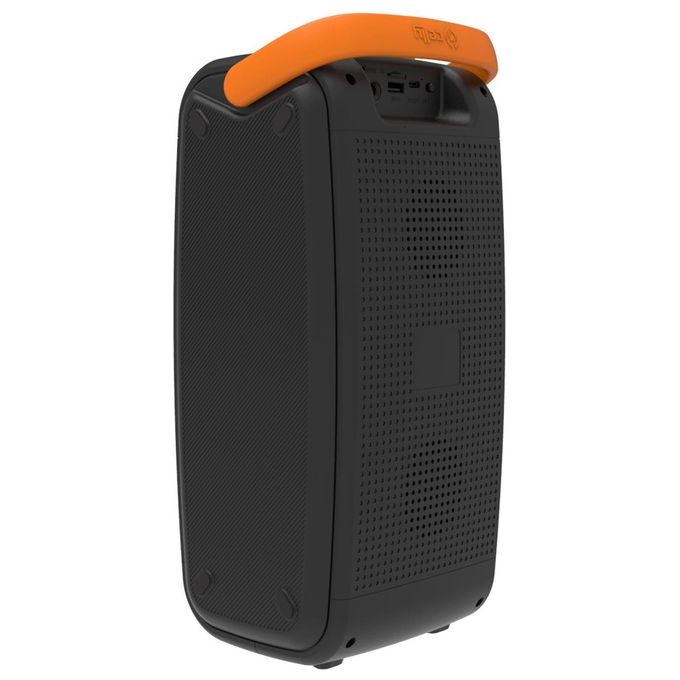 Celly KIDSPARTYRGB Cassa Bluetooth da Festa 20W Wireless Karaoke Microfono Luci RGB MicroSD colore Nero