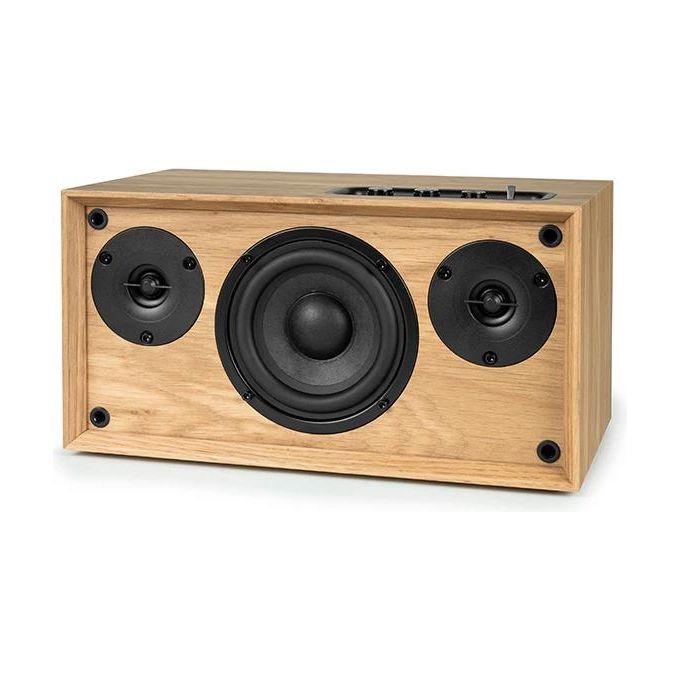 Thomson WS502 Cassa Acustica Bluetooth 5.0 100W Ingresso RCA USB AUX-IN Uscita Subwoofer Scatola in Legno colore Nero