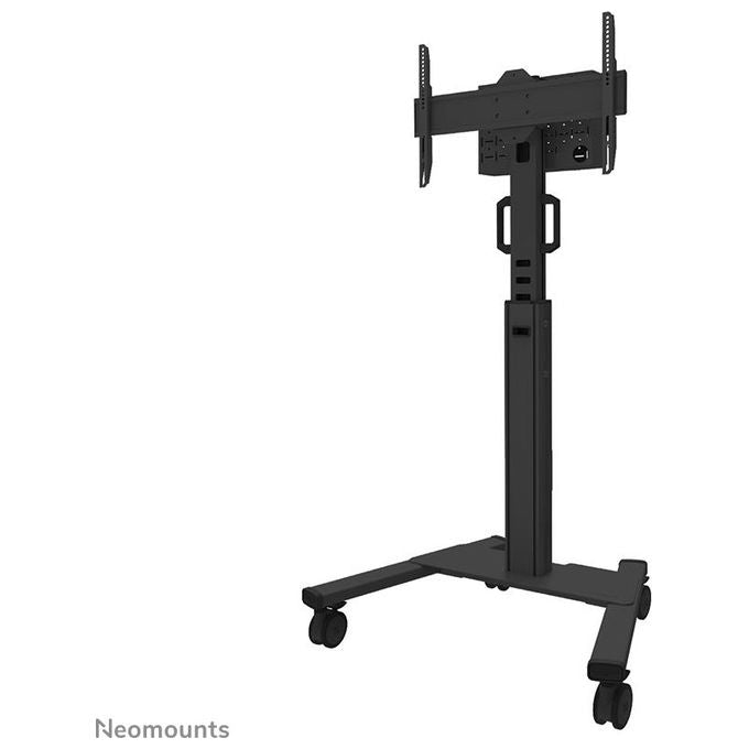 Neomounts FL50S-825BL1 MOVE Up Carrello TV Mobile 37'' 75'' 70 Kg Altezza Regolabile Certificato TÜV colore Nero