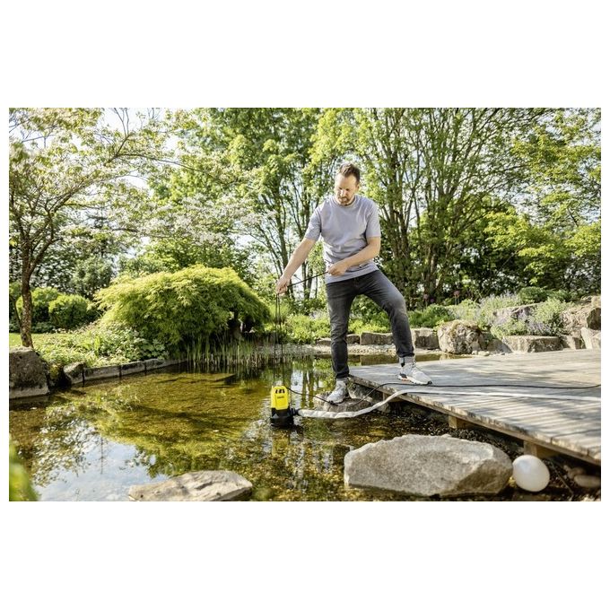 KÄRCHER 1.645-800.0 SP 9.500 Dirt Elettropompa a Immersione per Acque Sporche Portata 9500 L-h Profondita' 7 m Particelle fino a 20 mm colore Nero