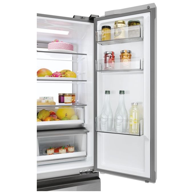 Haier HFR7819ENGC Serie 7 Frigorifero Multi Door 504 L 190 cm Classe E 36 dB No Frost WiFi colore Inox