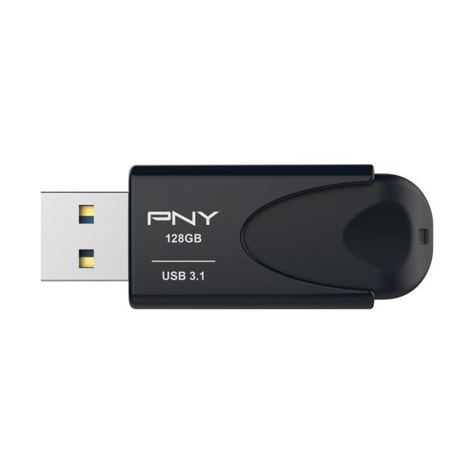 PNY Attache 4 Unita' Flash USB 128Gb Usb Tipo A 3.2 Gen 1 Nero