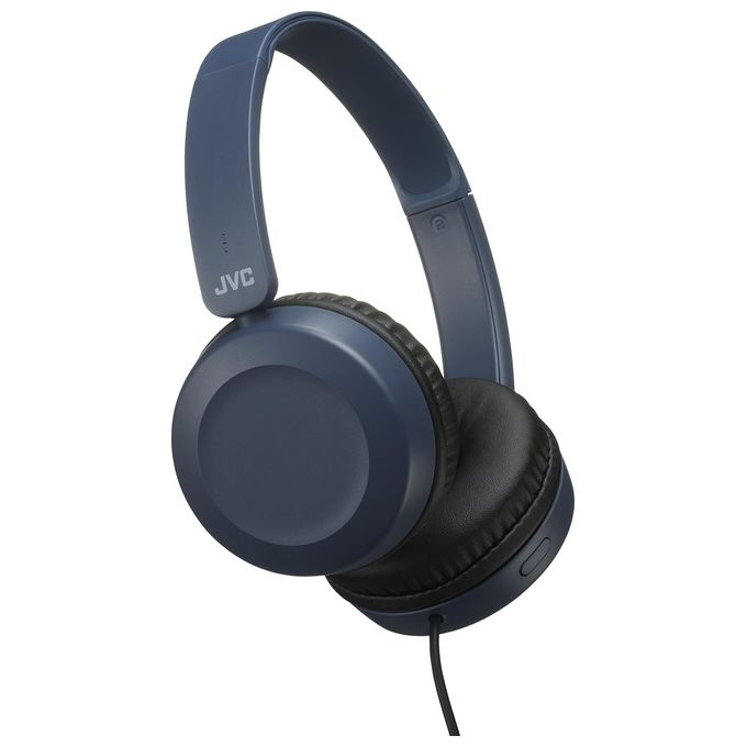 JVC HA-S31M-A Cuffia a Padiglione Auricolare Blu