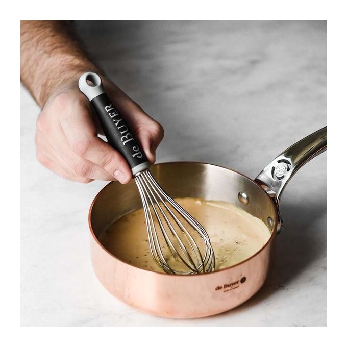 De Buyer Prima Matera Pentolino Rame-Inox 20cm Dritto per Induzione