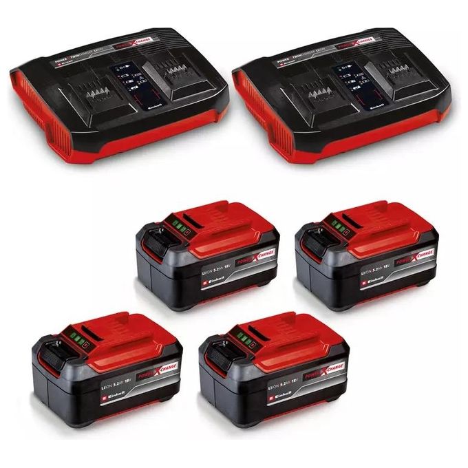 Einhell Tagliaerba a batteria GP-CM 36-52 S Li BL (4x5,2Ah)