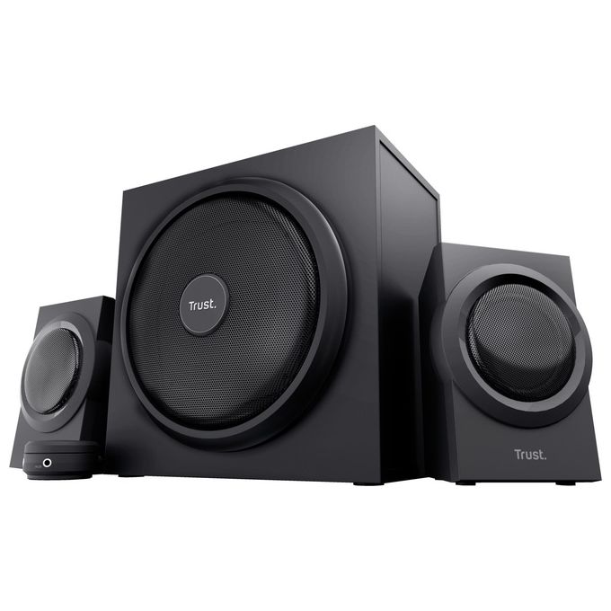 Trust 23696 Yuri Set Altoparlanti 2.1 Canali 60 W RMS 120 W PMPO Colore Nero