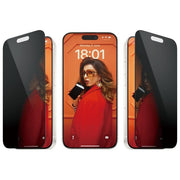 PanzerGlass Apple iPhone 15 Pro 6.1'' Side-View Privacy Screen Protector Ultra-Wide Fit Clear